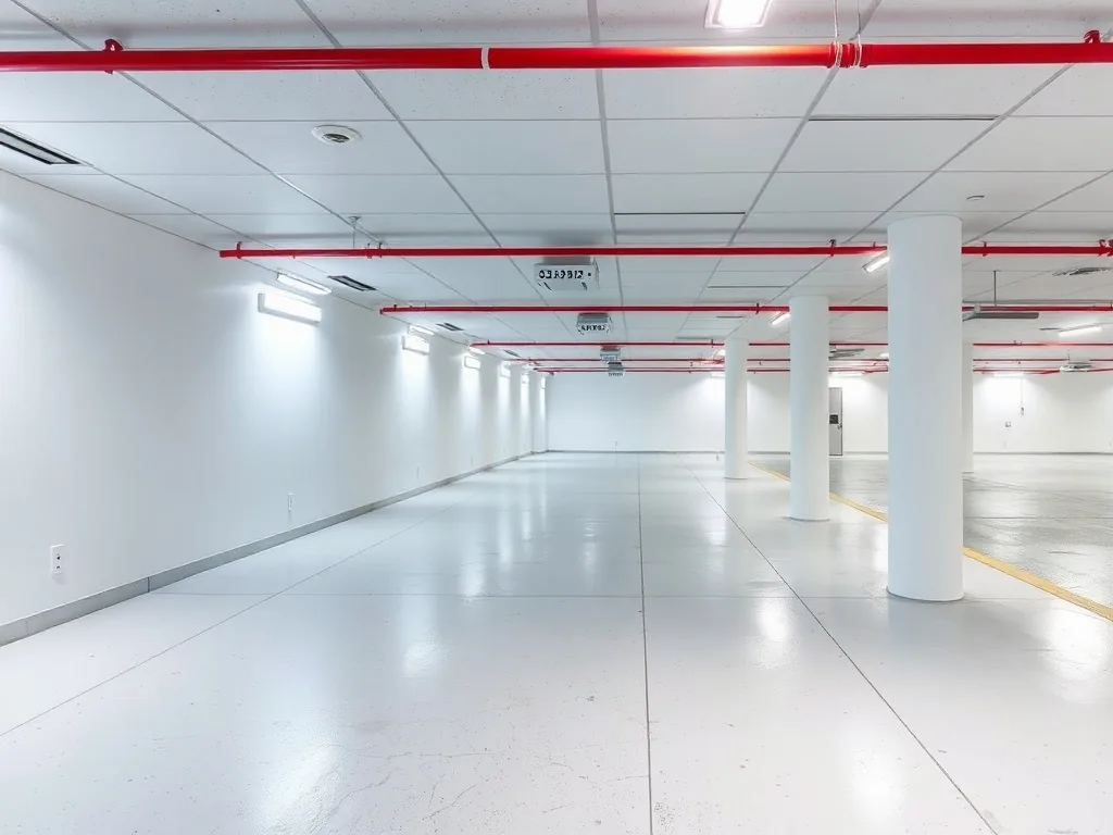 Subsolo seco após impermeabilização Steeltec